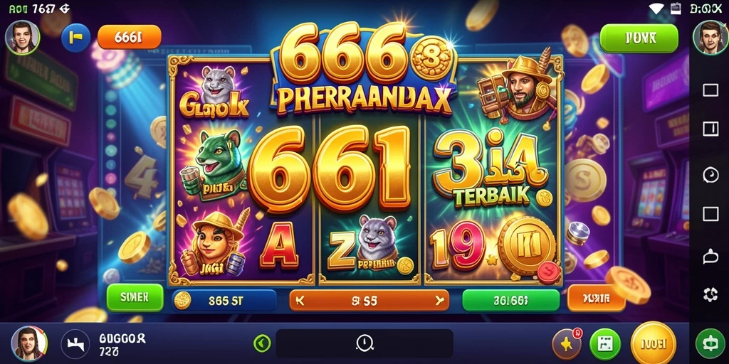 Gameplay menarik dari 666I dengan tema slot yang beragam.