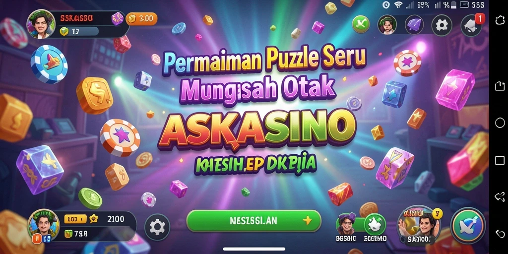 Tampilan gameplay <strong>ASKASINO</strong> yang menantang dan menarik.