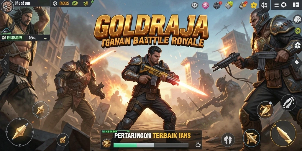 GOLDRAJA: Pertarungan seru dalam game Battle Royale.