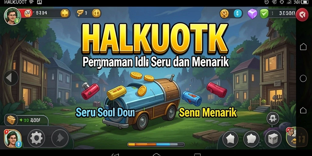 Tampilan gameplay HALKUOTK yang menawan dan mengasyikkan.