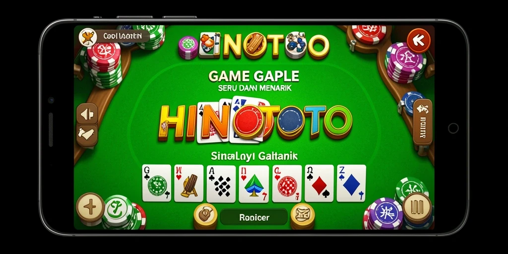 Tampilan gameplay HINOTOTO yang menarik dan interaktif.
