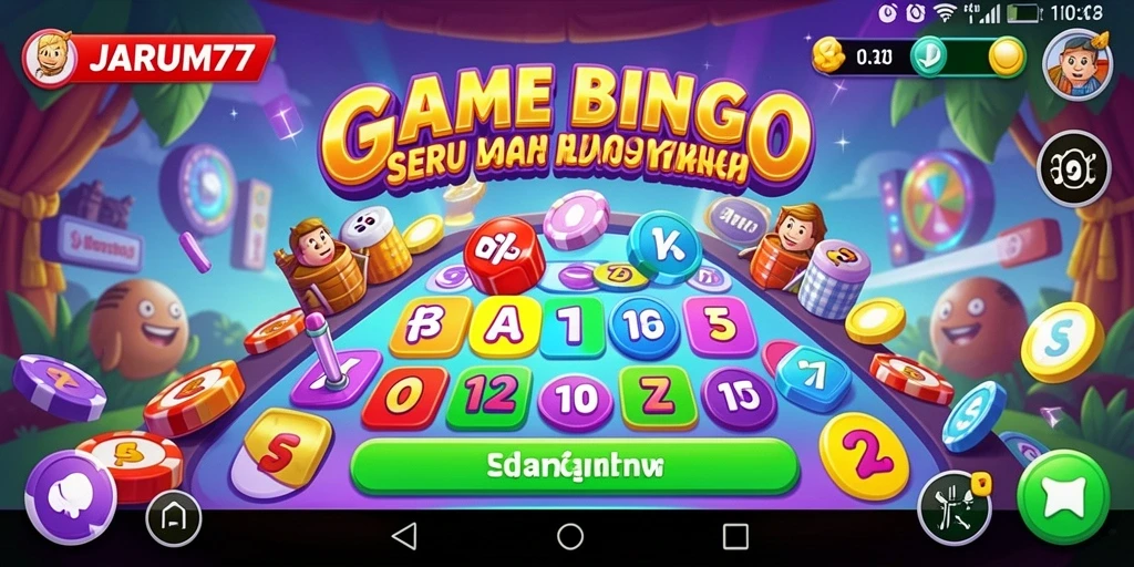 Tampilan gameplay seru dari JARUM77 saat bermain Bingo.