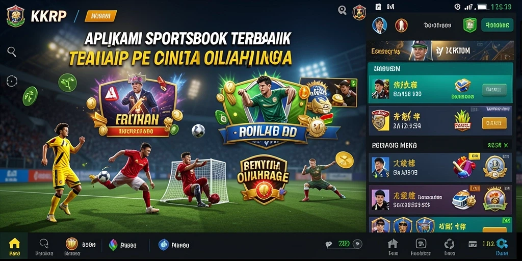 Tampilan gameplay KKRP yang menarik dan interaktif untuk taruhan olahraga.