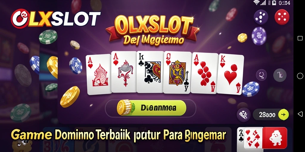Tampilan menarik dari gameplay OLXSLOT dalam permainan Domino.