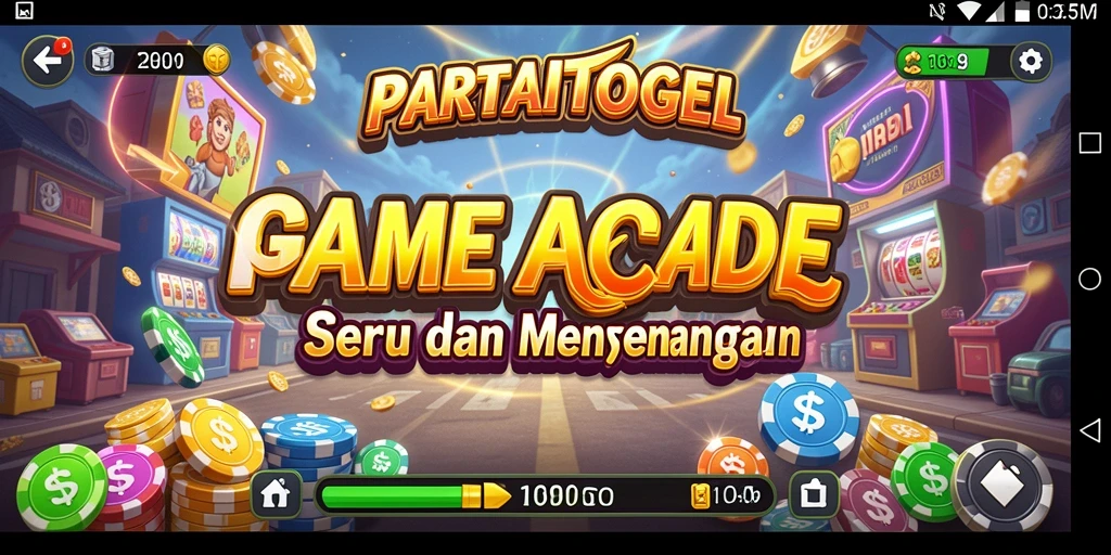 Tampilan gameplay seru dari PARTAITOGEL di layar.