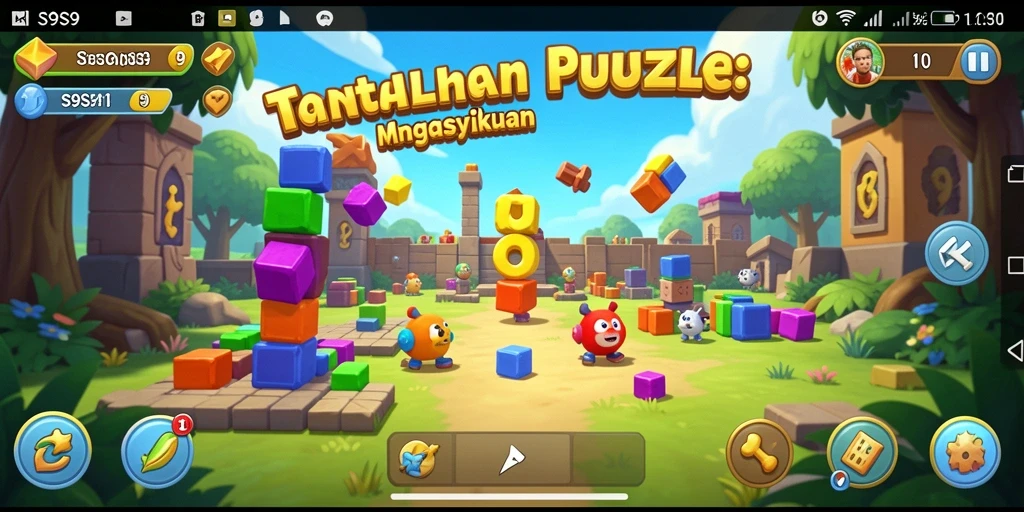 Tampilan gameplay S9S9 yang menantang dan menarik.